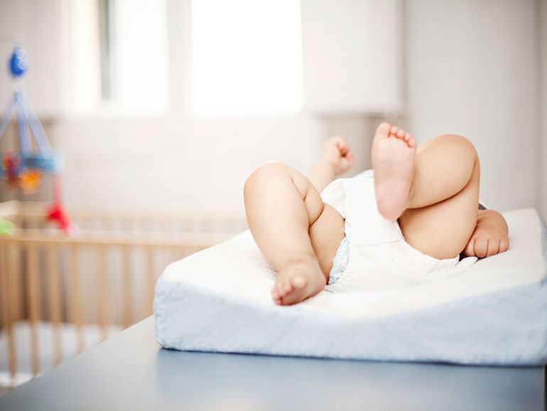 La dermatitis del pañal afecta a muchos bebés