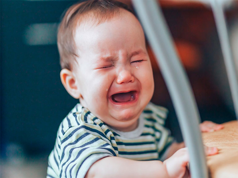 Los bebés pueden sufrir estrés